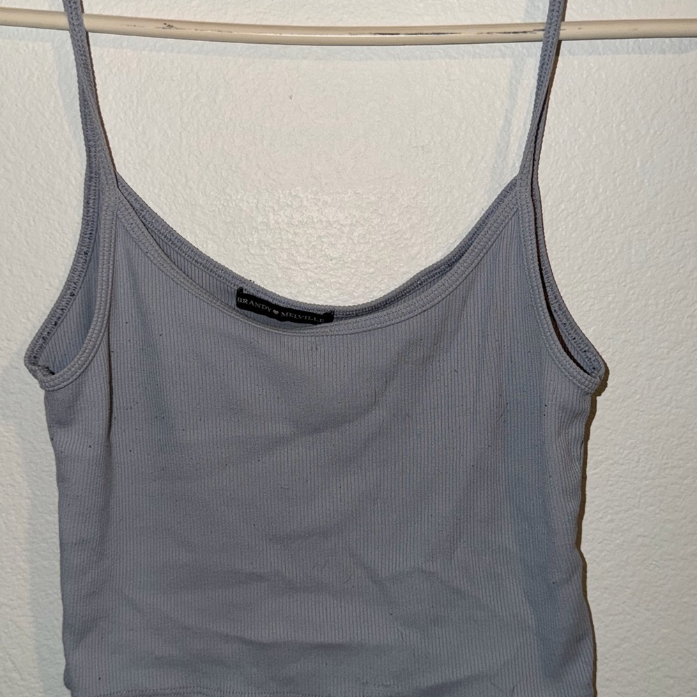 Brandy Melville Light Gray Camisole